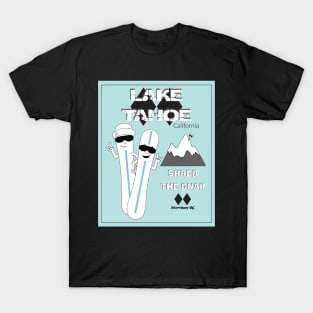 Lake Tahoe skiing T-Shirt